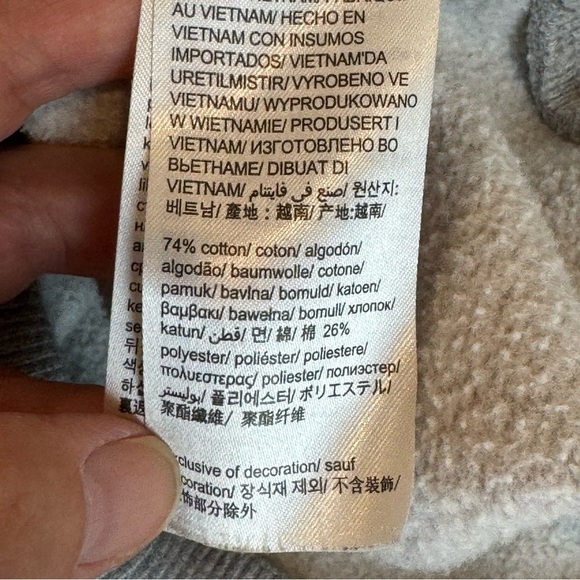 Calvin Klein Sweatshirt Men’s gray Embroidered Logo - Picture 11 of 12